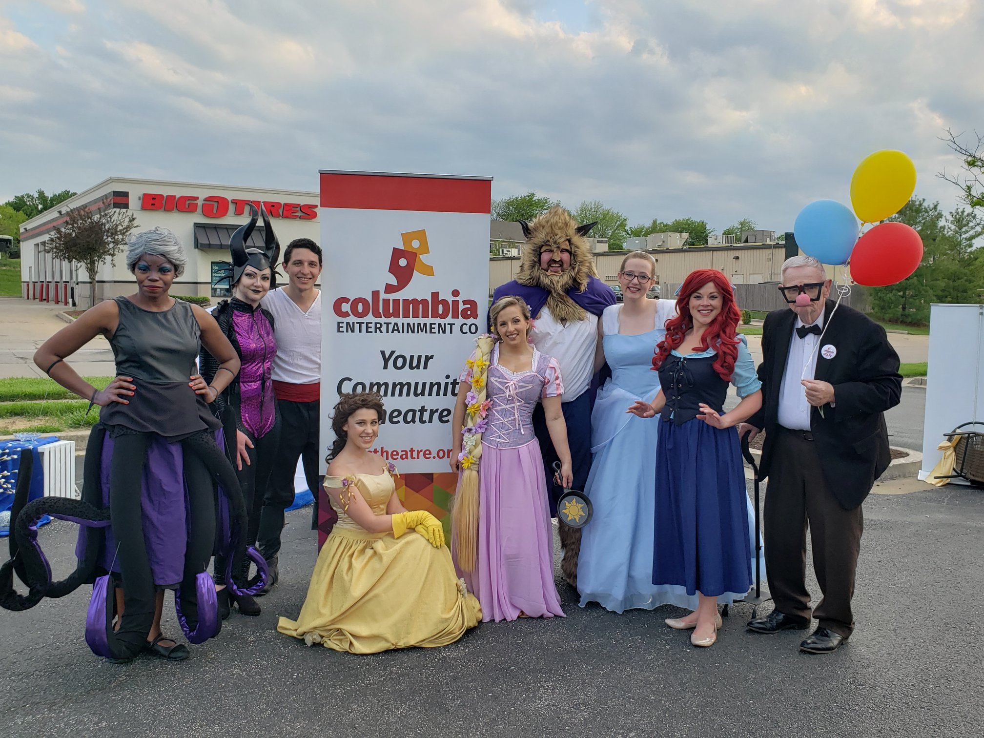 Princess and Character Party